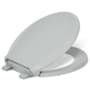 Kohler Cachet ReadyLatch Round-Front Quiet-Close Toilet Seat Ice Grey