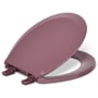 Kohler Lustra Round Closed Toilet Seat with Quick Release Technology Raspberry Puree