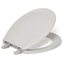 Kohler Lustra Round Closed Toilet Seat with Quick Release Technology Tender Grey