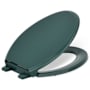 Kohler Glenbury Elongated Closed-Front Toilet Seat with Soft Close and Quick Release Teal