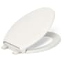 Kohler Glenbury Elongated Closed-Front Toilet Seat with Soft Close and Quick Release Biscuit