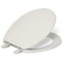 Kohler Brevia Q2 Round Closed-Front Toilet Seat with Quick-Release and Quick-Attach Hinges Almond