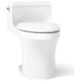 Kohler San Souci 1.28 GPF Elongated One-Piece Comfort Height Toilet with AquaPiston Technology - Seat Included White
