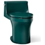 Kohler San Souci 1.28 GPF Elongated One-Piece Comfort Height Toilet with AquaPiston Technology - Seat Included Teal