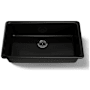 Kohler Iron/Tones 33" Undermount Single Basin Enameled Cast Iron Kitchen Sink Black Black