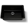 Kohler Iron/Tones 27" Undermount Single Basin Enameled Cast Iron Kitchen Sink Black