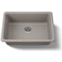 Kohler Iron/Tones 27" Undermount Single Basin Enameled Cast Iron Kitchen Sink Truffle