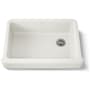 Kohler Whitehaven 32-1/2" Self-Trimming Farmhouse Single Basin Enameled Cast Iron Kitchen Sink Biscuit