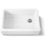Kohler Whitehaven 32-11/16" Self-Trimming Farmhouse Single Basin Enameled Cast Iron Kitchen Sink White