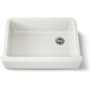 Kohler Whitehaven 32-11/16" Self-Trimming Farmhouse Single Basin Enameled Cast Iron Kitchen Sink Biscuit