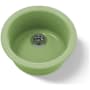 Kohler Porto Fino 18-1/2" Undermount Single Basin Cast Iron Bar Sink Fresh Green