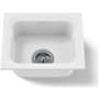 Kohler Northland 15" Undermount Single Basin Cast Iron Bar Sink White