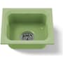 Kohler Northland 15" Undermount Single Basin Cast Iron Bar Sink Fresh Green