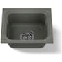 Kohler Northland 15" Undermount Single Basin Cast Iron Bar Sink Thunder Grey