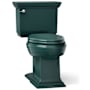 Kohler Memoirs 1.28 GPF Two-Piece Elongated Comfort Height Toilet with AquaPiston Technology - Less Seat Teal