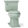 Kohler Memoirs 1.28 GPF Two-Piece Elongated Comfort Height Toilet with AquaPiston Technology - Less Seat Aspen Green