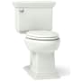 Kohler Memoirs 1.28 GPF Two-Piece Elongated Comfort Height Toilet with AquaPiston Technology - Less Seat Dune