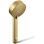 Kohler Awaken 2.5 GPM Multi Function Hand Shower with MasterClean Sprayface Vibrant Brushed Moderne Brass