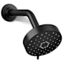 Kohler Awaken 1.75 GPM Multi Function Shower Head Matte Black