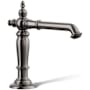 Kohler Artifacts 1.2 GPM Widespread Bathroom Faucet with Pop-Up Drain Assembly - Less Handles Vibrant Titanium