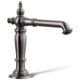 Kohler Artifacts 1.2 GPM Widespread Bathroom Faucet with Pop-Up Drain Assembly - Less Handles Vibrant Titanium