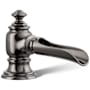 Kohler Artifacts 1.2 GPM Widespread Bathroom Faucet with Pop-Up Drain Assembly - Less Handles Vibrant Titanium