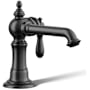 Kohler Artifacts 1.2 GPM Single Hole Bathroom Faucet with Pop-Up Drain Assembly Matte Black