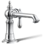 Kohler Artifacts 1.2 GPM Single Hole Bathroom Faucet with Pop-Up Drain Assembly Polished Chrome
