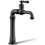 Kohler Artifacts 1.2 GPM Single Hole Bathroom Faucet with Pop-Up Drain Assembly Matte Black