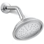 Kohler Artifacts 2.5 GPM Single Function Shower Head with Katalyst Air-Induction Technology Polished Chrome
