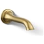 Kohler Artifacts 8" Tub Spout Vibrant Brushed Moderne Brass