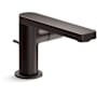 Kohler Composed 1.2 GPM Single Hole Bathroom Faucet with Pop-Up Drain Assembly Brushed Graphite