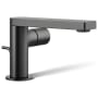 Kohler Composed 1.2 GPM Single Hole Bathroom Faucet with Pop-Up Drain Assembly Matte Black