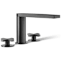 Kohler Composed Widespread Deck Mounted Roman Tub Filler with Cross Handles Brushed Graphite