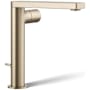 Kohler Composed 1.2 GPM Vessel Single Hole Bathroom Faucet with Pop-Up Drain Assembly Vibrant Brushed Bronze