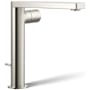 Kohler Composed 1.2 GPM Vessel Single Hole Bathroom Faucet with Pop-Up Drain Assembly Vibrant Polished Nickel