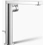 Kohler Composed 1.2 GPM Vessel Single Hole Bathroom Faucet with Pop-Up Drain Assembly Polished Chrome