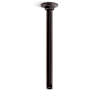 Kohler 11-15/16" Ceiling Mounted Shower Arm and Flange Brushed Graphite