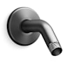 Kohler 5-3/8" Wall Mounted Shower Arm and Flange Brushed Graphite