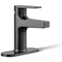 Kohler Taut 1.2 GPM Single Hole Bathroom Faucet with Pop-Up Drain Assembly Matte Black