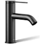 Kohler Components 1.2 GPM Single Hole Bathroom Faucet with Pop-Up Drain Assembly Matte Black