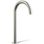 Kohler Components 1.2 GPM Vessel Widespread Bathroom Faucet with Tube Design Spout and Drain Assembly- Less Handles Vibrant Polished Nickel