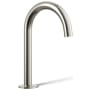 Kohler Components 1.2 GPM Widespread Bathroom Faucet with Drain Assembly and Tube Design Spout - Less Handles Vibrant Polished Nickel