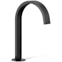 Kohler Components 1.2 GPM Widespread Bathroom Faucet with Drain Assembly and Ribbon Design Spout - Less Handles Matte Black