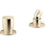 Kohler Components Two-Way Diverter Valve Trim and Handshower Hose Guide Vibrant French Gold