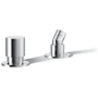 Kohler Components Two-Way Diverter Valve Trim and Handshower Hose Guide Polished Chrome