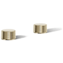 Kohler Components Knob Handles for Tub Faucet Vibrant French Gold