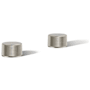 Kohler Components Knob Handles for Tub Faucet Vibrant Brushed Nickel