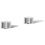 Kohler Components Knob Handles for Tub Faucet Polished Chrome