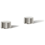 Kohler Components Knob Handles for Tub Faucet Vibrant Polished Nickel